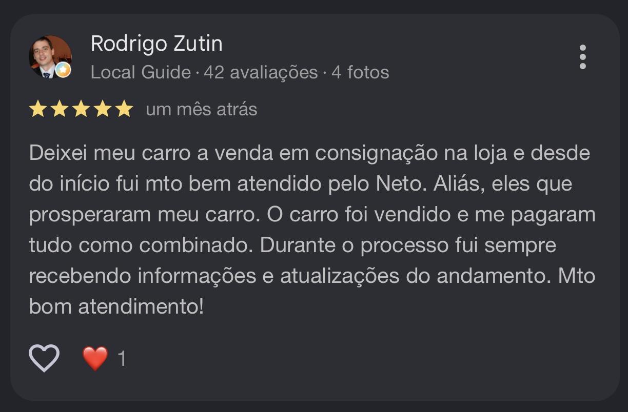 Depoimento no WhatsApp