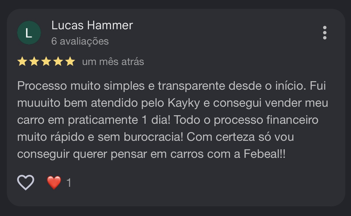 Depoimento no WhatsApp